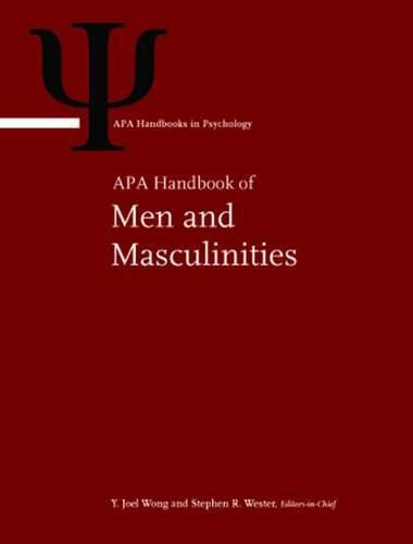 Cover image for APA Handbook of Men and Masculinities