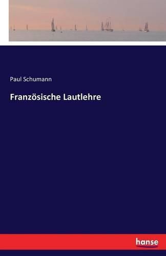 Cover image for Franzoesische Lautlehre