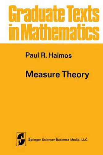 Cover image for Measure Theory