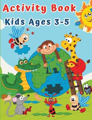 Cover image for Activity Book for Kids Ages 3-5