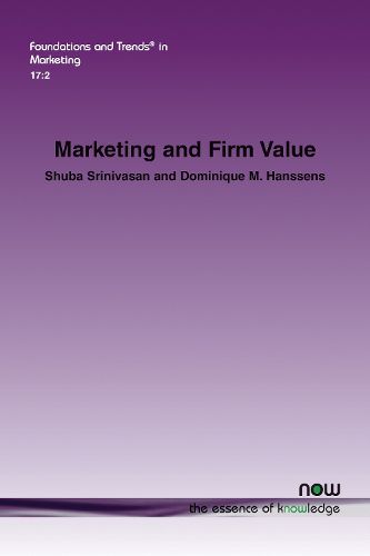 Cover image for Marketing and Firm Value