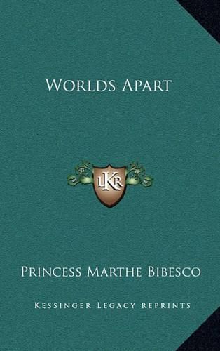 Cover image for Worlds Apart