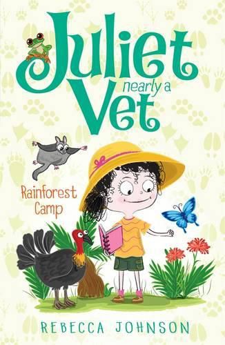 Cover image for Rainforest Camp: Juliet, Nearly a Vet (Book 12)