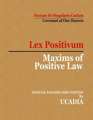 Cover image for Maxims of Positive Law