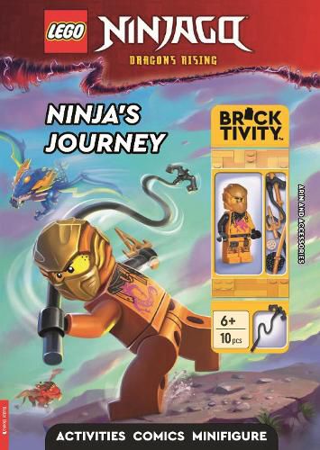 Cover image for LEGO (R) NINJAGO (R): Ninja's Journey Activity Book (with Arin minifigure and accessories)
