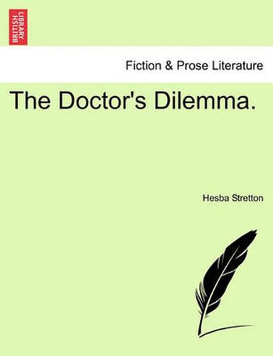 Cover image for The Doctor's Dilemma.