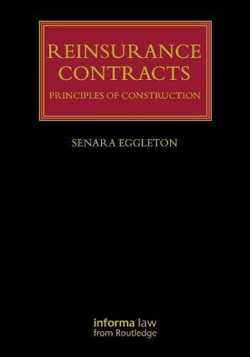 Cover image for Reinsurance Contracts