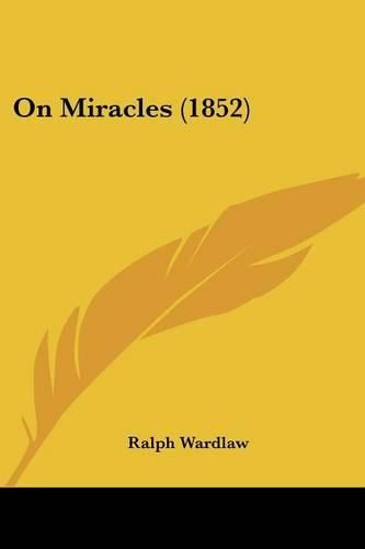 Cover image for On Miracles (1852)