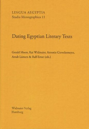 Cover image for Dating Egyptian Literary Texts