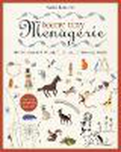 Cover image for Teeny Tiny Menagerie: 380 Whimsical & Wonderful Animal Embroidery Motifs