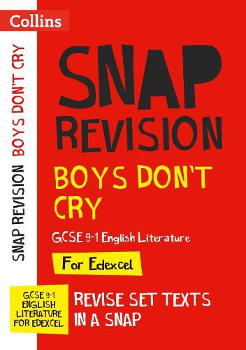 Boys Don't Cry Edexcel GCSE 9-1 English Literature Text Guide: Ideal for Home Learning, 2022 and 2023 Exams