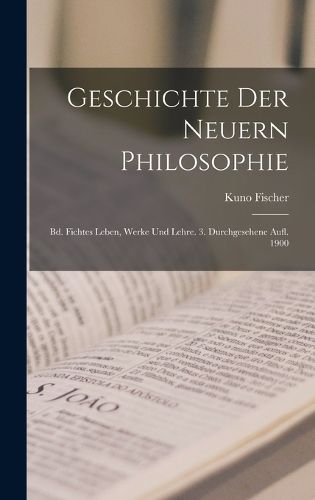 Cover image for Geschichte Der Neuern Philosophie