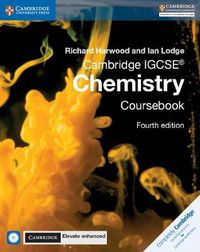 Cover image for Cambridge IGCSE (R) Chemistry Coursebook with CD-ROM and Cambridge Elevate Enhanced Edition (2 Years)