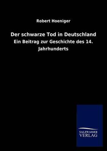 Cover image for Der schwarze Tod in Deutschland