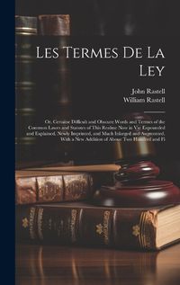 Cover image for Les Termes De La Ley