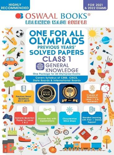 Cover image for One for All Olympiad Previous Years' Solved Papers