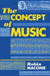 Cover image for The Concept of Music