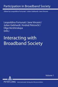 Cover image for Interacting with Broadband Society