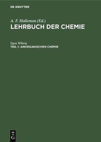 Cover image for Anorganischen Chemie