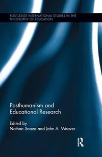 Cover image for Posthumanism and Educational Research