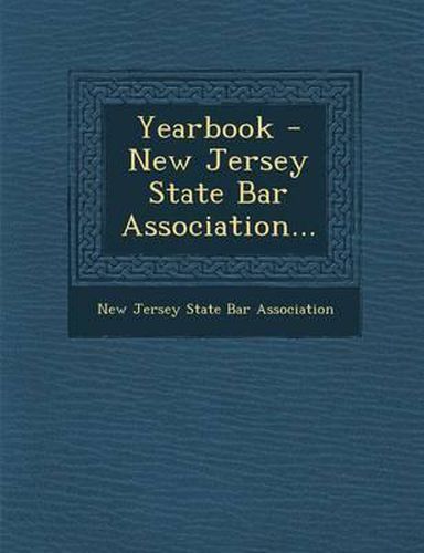 Cover image for Yearbook - New Jersey State Bar Association...