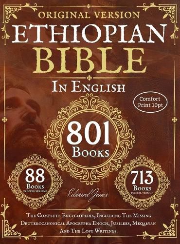 Cover image for Complete Ethiopian Bible in English - Original Version - 88 Books (Comfort Print)