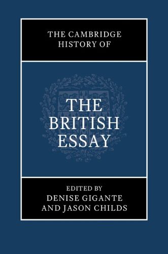 Cover image for The Cambridge History of the British Essay