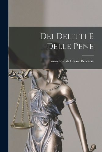 Cover image for Dei delitti e delle pene
