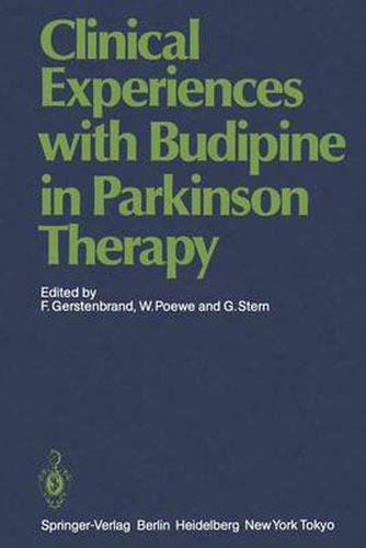 Cover image for Clinical Experiences with Budipine in Parkinson Therapy