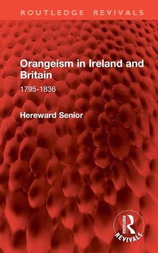 Cover image for Orangeism in Ireland and Britain