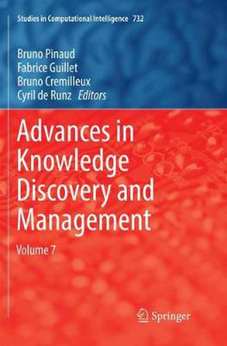 Cover image for Advances in Knowledge Discovery and Management: Volume 7