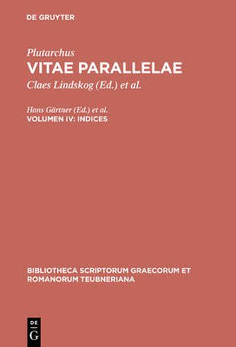 Vitae Parallelae, Vol. IV CB