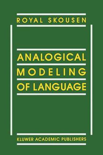 Cover image for Analogical Modeling of Language