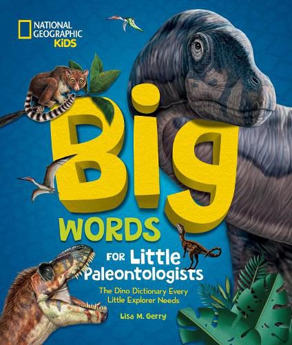 Cover image for Big Words for Little Paleontologists