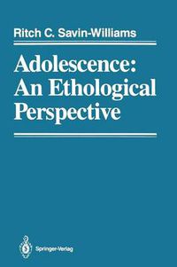 Cover image for Adolescence: An Ethological Perspective