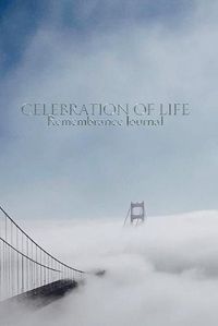 Cover image for celebration of life Remembrance blank page journal golden gate Bridge San Francisco