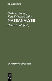 Cover image for Massanalyse