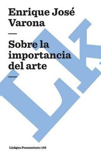 Cover image for Sobre la importancia del arte