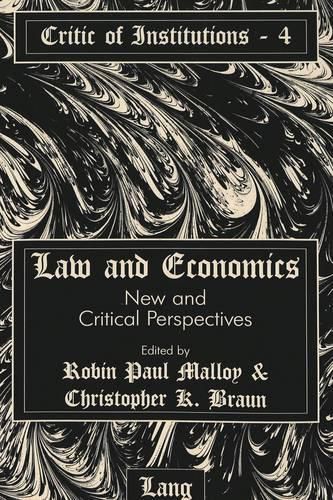 Cover image for Law and Economics: New and Critical Perspectives