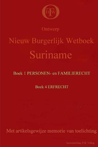 Cover image for BW Suriname ontwerp boek 1 en 4 (paperback)