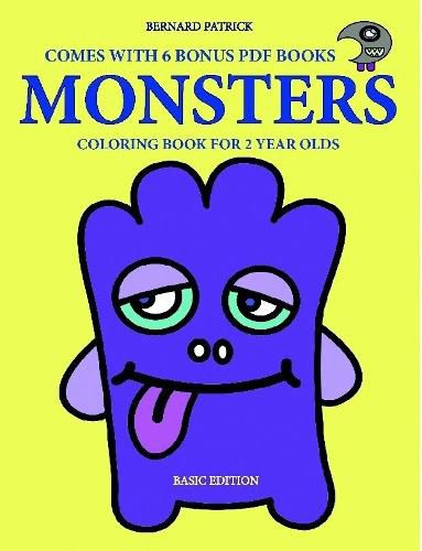 Cover image for Coloring Book for 2 Year Olds (Monsters)