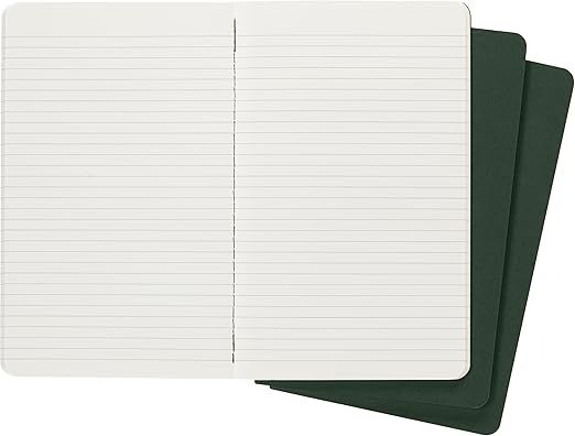 Cahier Large Ruled Notebook Set 3 - Myrtle Green