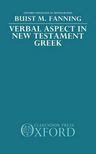 Cover image for Verbal Aspect in New Testament Greek