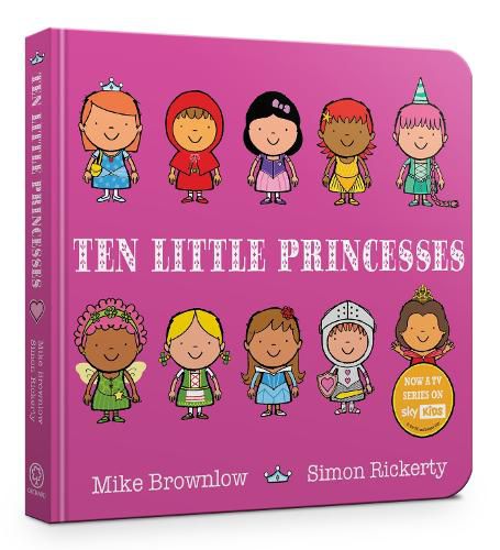 Cover image for Ten Little Princesses: Board Book