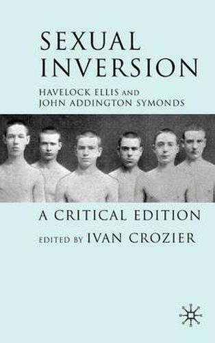 Cover image for Sexual Inversion: A Critical Edition