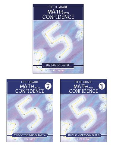 Cover image for Fifth Grade Math with Confidence Complete Bundle