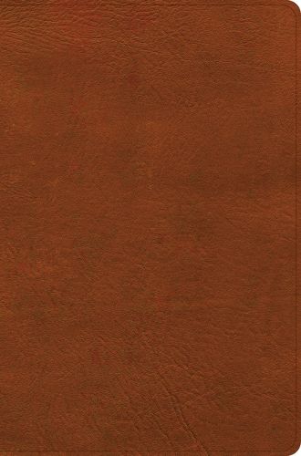 CSB Giant Print Reference Bible, Digital Study Edition, Burnt Sienna Leathertouch