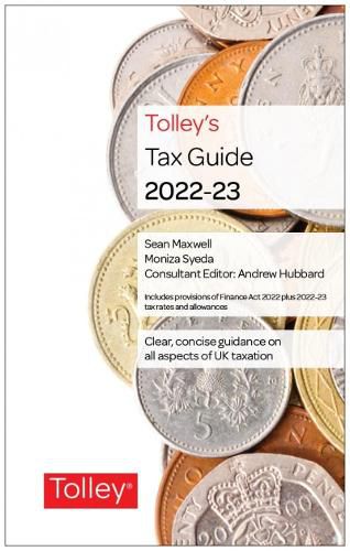 Cover image for Tolley's Tax Guide 2022-23