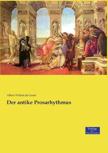 Cover image for Der antike Prosarhythmus