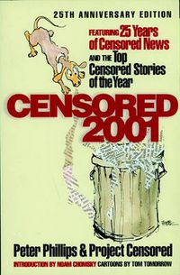 Cover image for Censored: The Years Top 25 Censored Stories